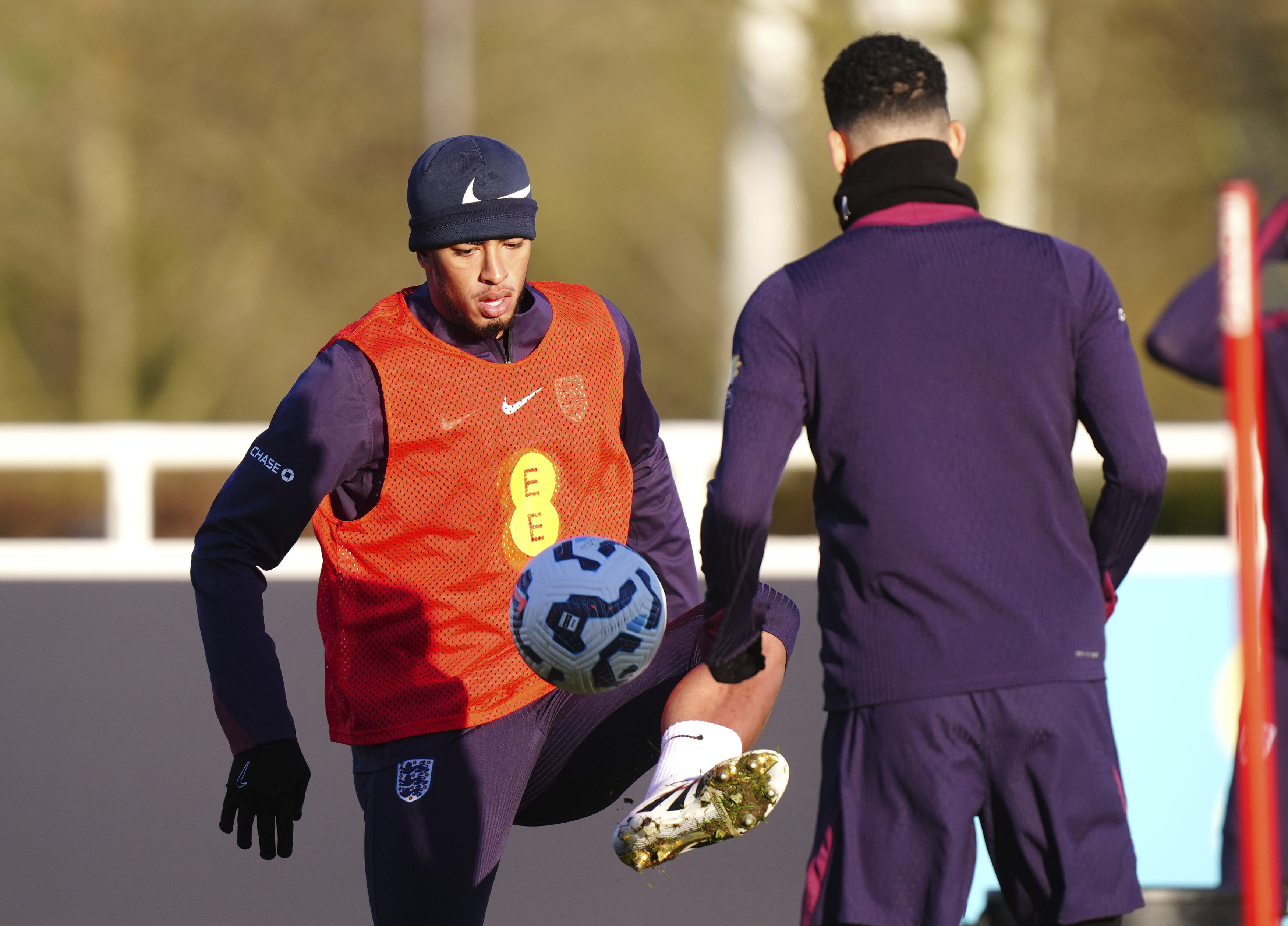 英格兰队备战阿尔及利亚，热身赛备战