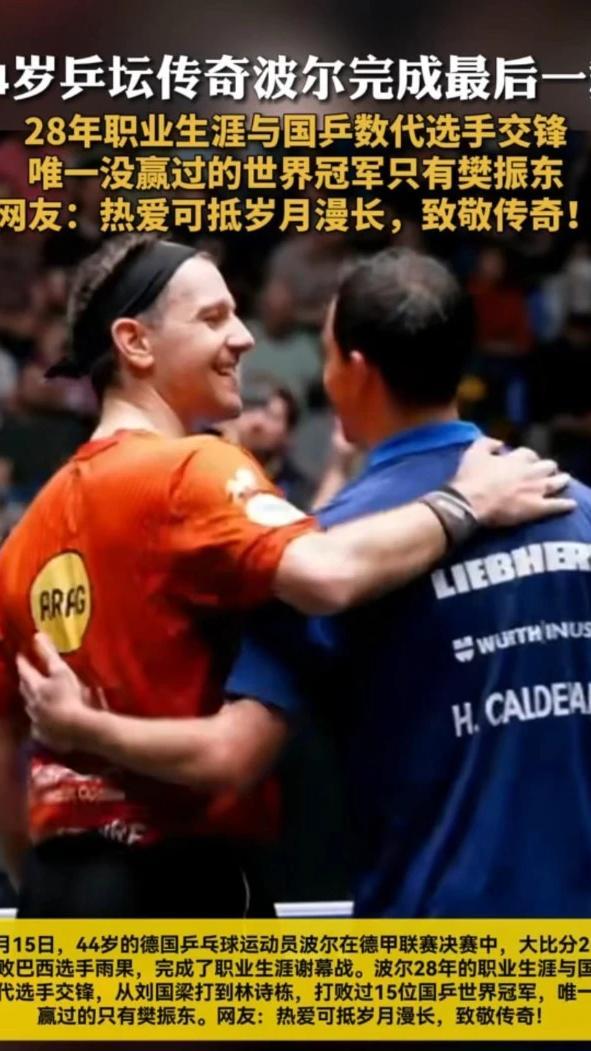 关于英国乒乓球队完胜法国乒乓球队，波尔送出助攻的信息